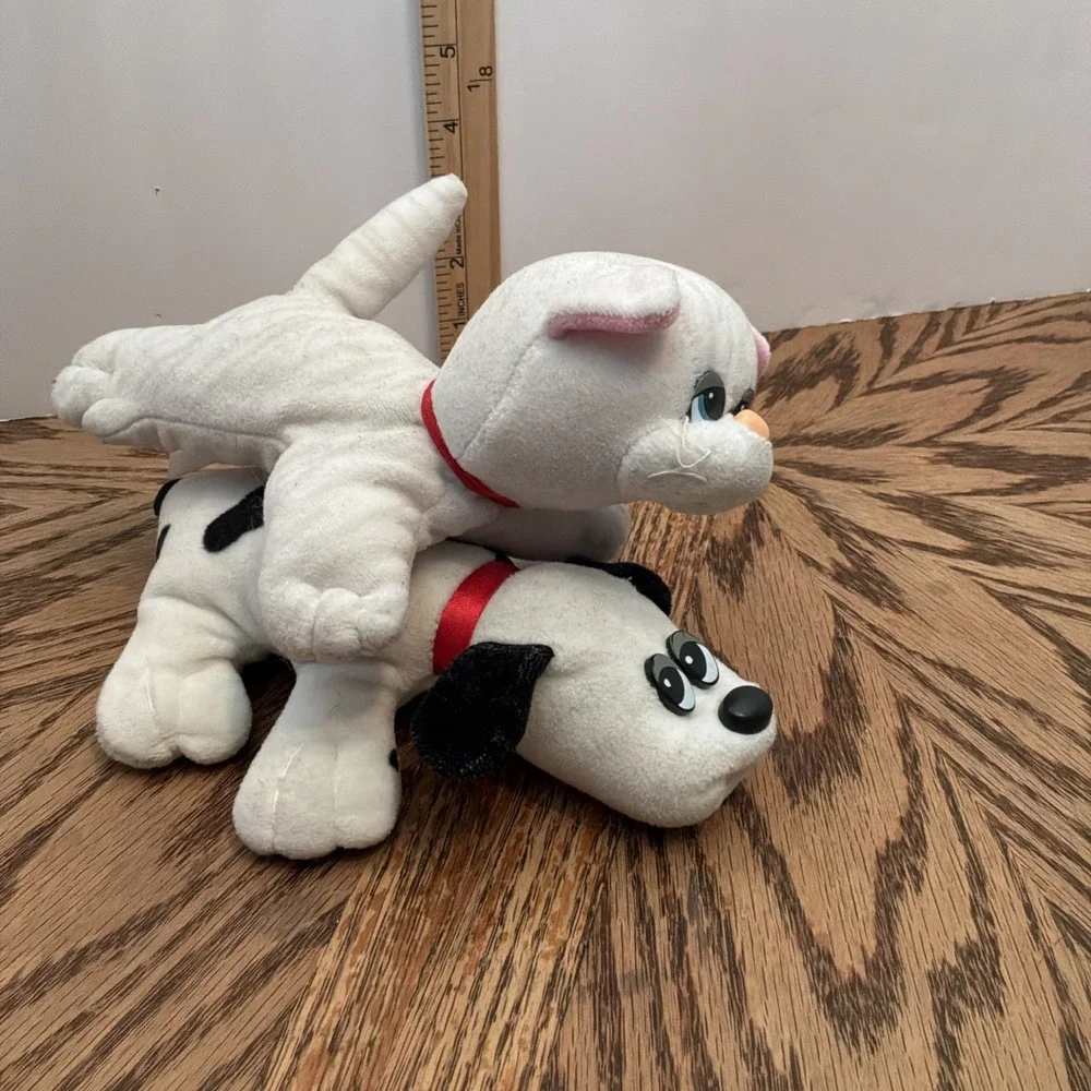 Pound Puppies Dalmatian‎ And Cat Lot Plush Stuffed Animal 8